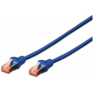 DIGITUS CAT 6 S/FTP Patchkabel, 10 Stück, 3m, blau