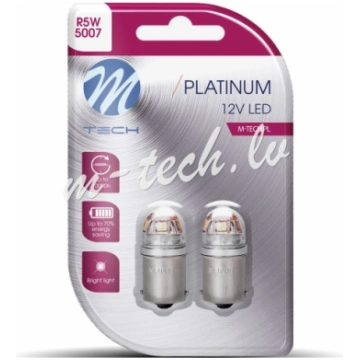 LB833Y-02B - Blister 1x Diode LED M-TECH Platinum 