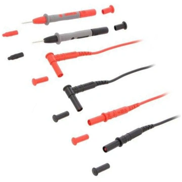 Test leads; Inom: 15A; Len: 1.5m; red and black | 