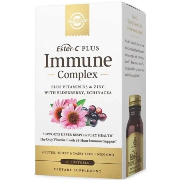 Ester-C Plus Immune Complex 60 Softgels Solgar