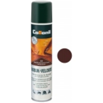 Aerosoli (krāsa: brūns), . COLLONIL VELOURS+NUBUK 