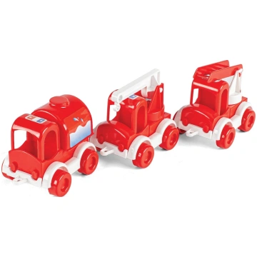 Kid Cars - Fire engine 3 cars set ( 5900694600232 