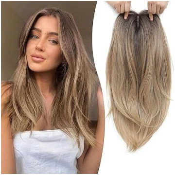 Ms Taj Hair Topper matu papildu sloksnes sievietēm