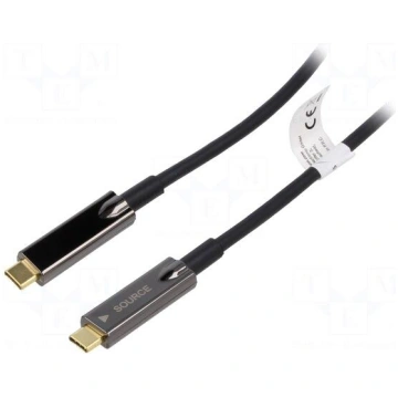 Cable | optical,USB 3.1 | USB C plug,both sides | 