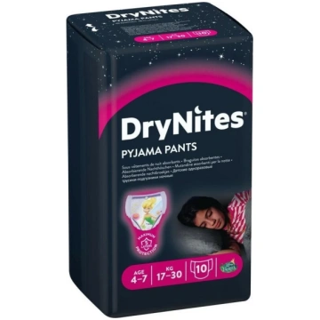 HUGGIES Nakts autiņbiksītes meitenēm Dry Nites 17-