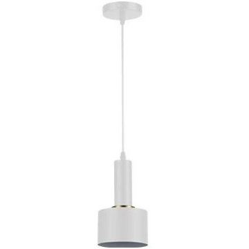 E27 Tema piekaramā lampa , balta