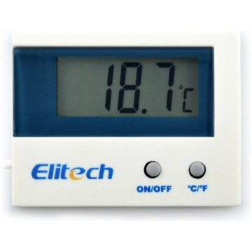 Thermometer with external probe and LCD display fr