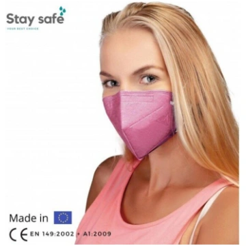 Respirators FFP2 GOODMASK GM2 - 10 gab., rozā