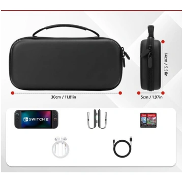 Aizsargmaciņš Nintendo Switch 2 Ceļojumu soma 10 s