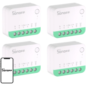 SONOFF MINIR4M (Extreme) Matter Switch 4-Pack MINI