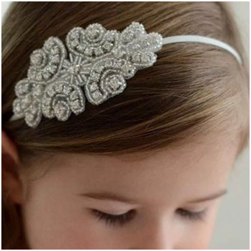 Fashband bērnu meitenes galvas lente Big Crystal R