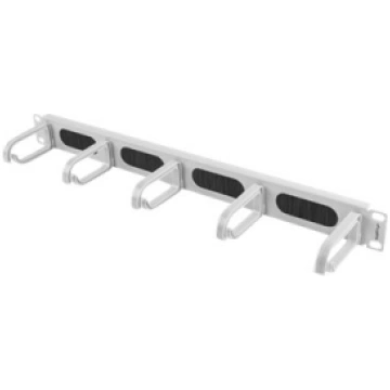 Lanberg 19" Cable Management Brush Panel 5 Rings T