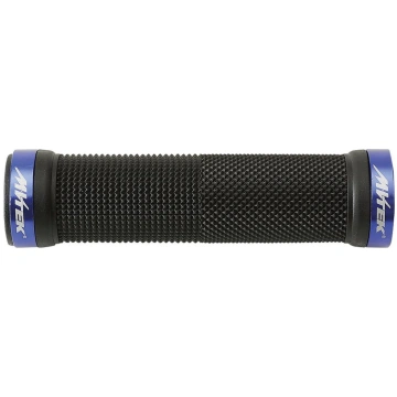 Manopole MTB LOCKRING Gomma Doppio bloccaggio Blu/