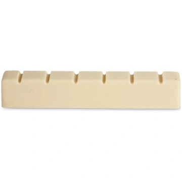 Plastic saddle Classical Guitar notched 7/8 size G