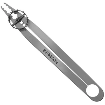 Bergeon 4852 watch tweezer roller remover and turn