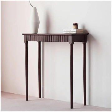 Narrow Wood Console Table with Drawer, Console Tab