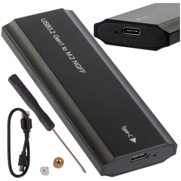 M.2 SATA NGFF cietā diska korpuss USB 3.1 Type-C 2
