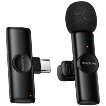 Borofone BFK16 Winner Type C black wireless lavali