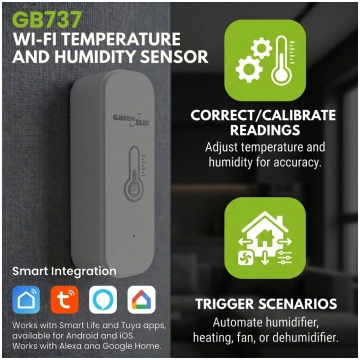 GreenBlue WiFi Temperature and Humidity Sensor, An