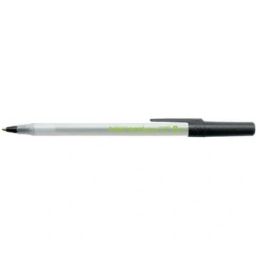 Bic Pildspalva Round Stic Melns