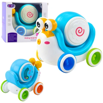 Interactive Snail Riding Drum Musical Educational 