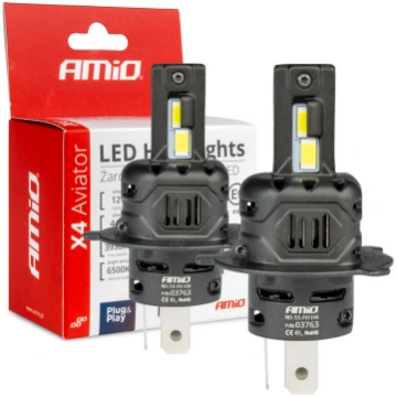 LED Headlights X4-series AVIATOR H4/H19 6500K max
