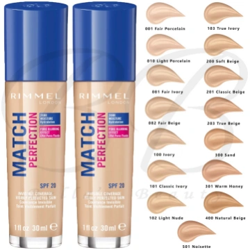 "MAKE-UP MATCH PERFECTION SPF 25 - Makeup SPF 30 m