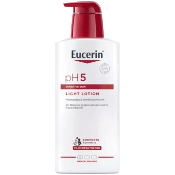EUCERIN losjons, pH5 Light Lotion, 400 ml