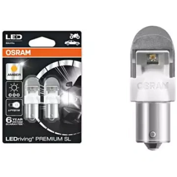 LED spuldze OSRAM LEDRIVING 12V PY21W DZELTENSPREM