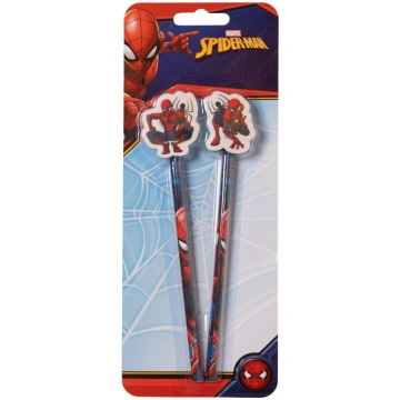 Spiderman SPIDERMAN 2-pack pencils w/eraser topper