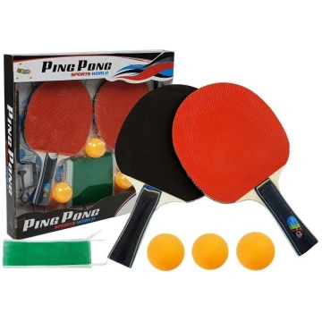 Ping Pong Set Rackets Net Lean Toys