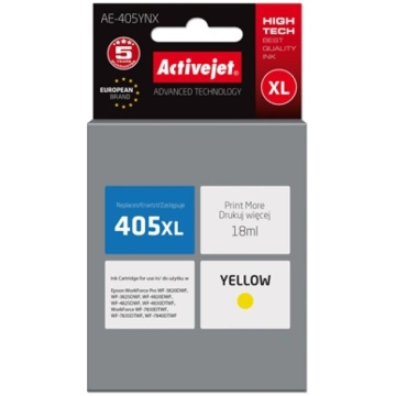 Activejet AE-405YNX ink (replacement for Epson 405