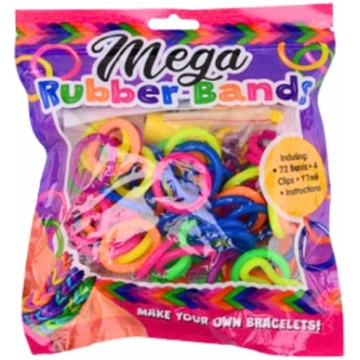 LOOM BANDS rotu veidošanas komplekts - 72gab liela