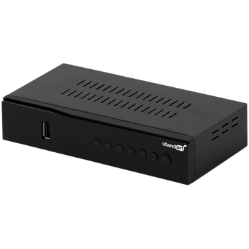 Digitālais uztvērējs Standart T640, melna