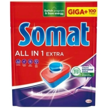 Somat trauku mazgājamās mašīnas tabletes All In 1 