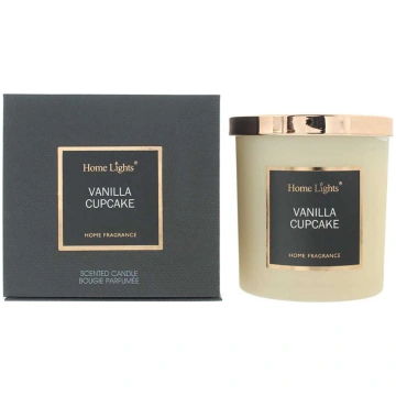 Home Lights Vanilla Cupcake Scented Candle, 215 g