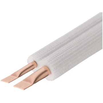 Dubulta mīksta vara caurule ar izolāciju 1/4"x1/2"