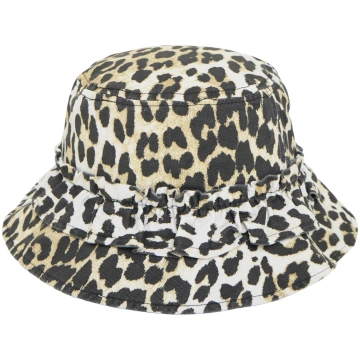 Ganni - Canvas Bucket Hat - izmērs M/L