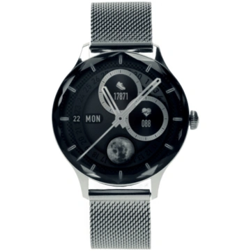 Garett Smartwatch Viva Silver steel Viedpulkstenis