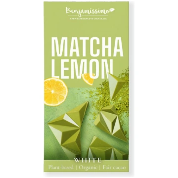Benjamissimo, šokolāde ar matcha tēju un citronu, 