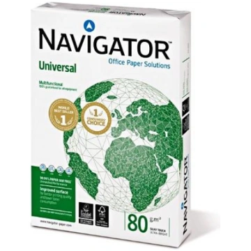 Biroja papīrs Navigator Universal, A4, 80g/m2, 500