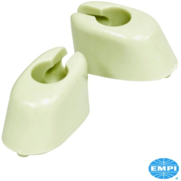 Sun visor clip set, ivory, 2 pieces VW