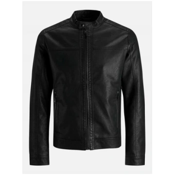 Men's Warner Faux Leather Jacket