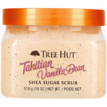 TREE HUT TAHITIAN VANILLA BEAN SKRUBIS 510G