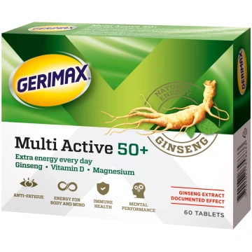 GERIMAX Multi Active tabletes, 60 gab