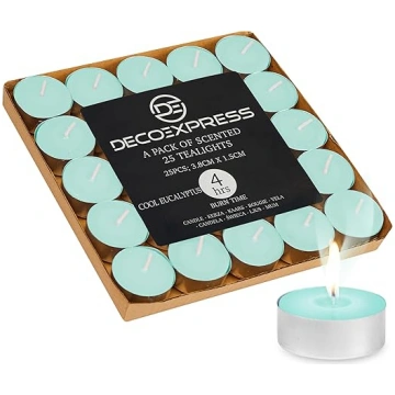 DECO EXPRESS tējas lukturīši, 24, 25, 50, 100 vai