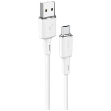 Acefast USB cable - USB Type C 1.2m, 3A white (C2-