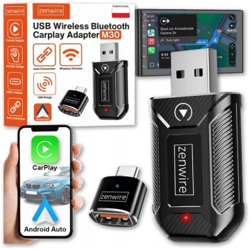 Mini adapteris Carplay Android Auto CarLink audio 
