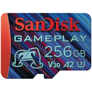 SanDisk GamePlay, microSDXC, 256GB for Gaming Cons