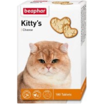 Vitamīnizēta papildbarība - Beaphar KITTY"S Cheese